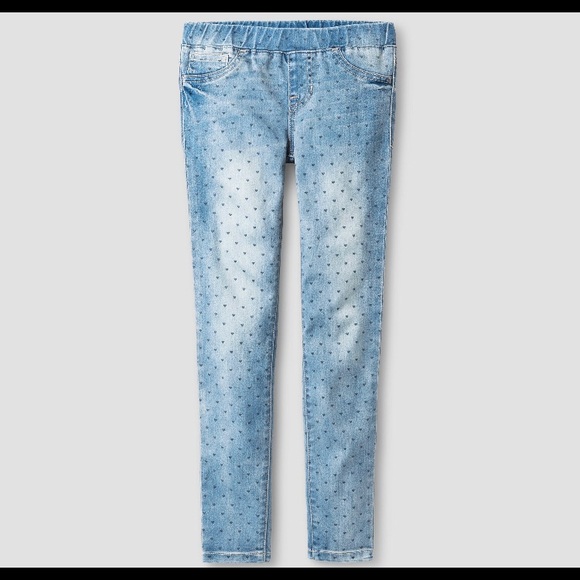 Cat & Jack Other - Cat & Jack heart jeans